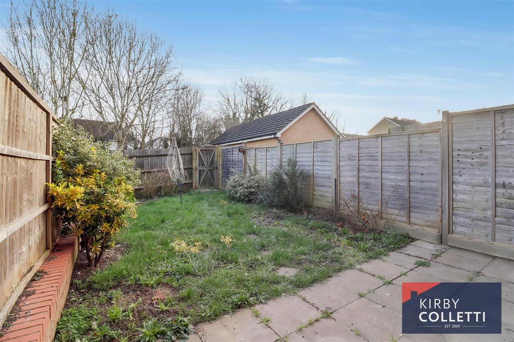 Rear garden