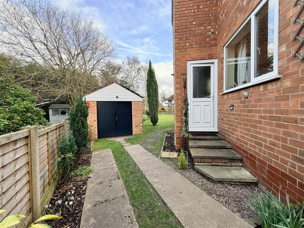 Driveway and Garage