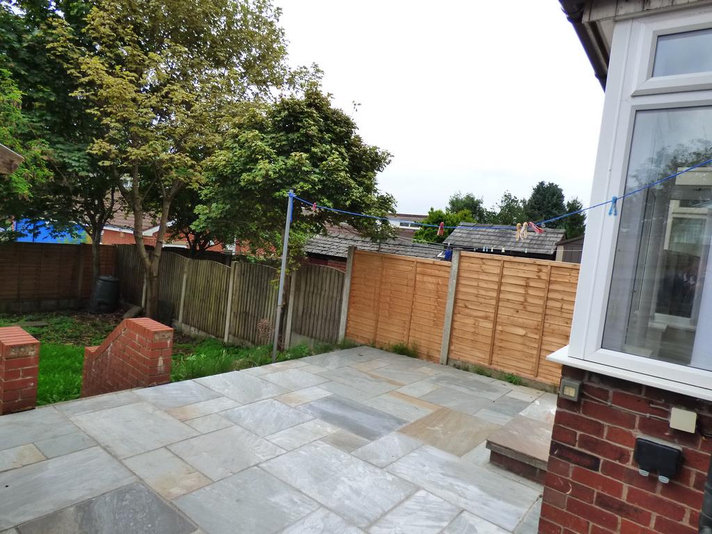 Rear garden