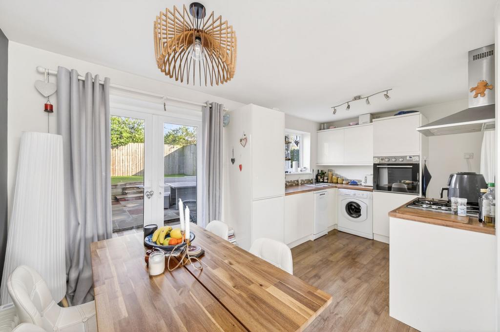 Open plan dining kitchen room
