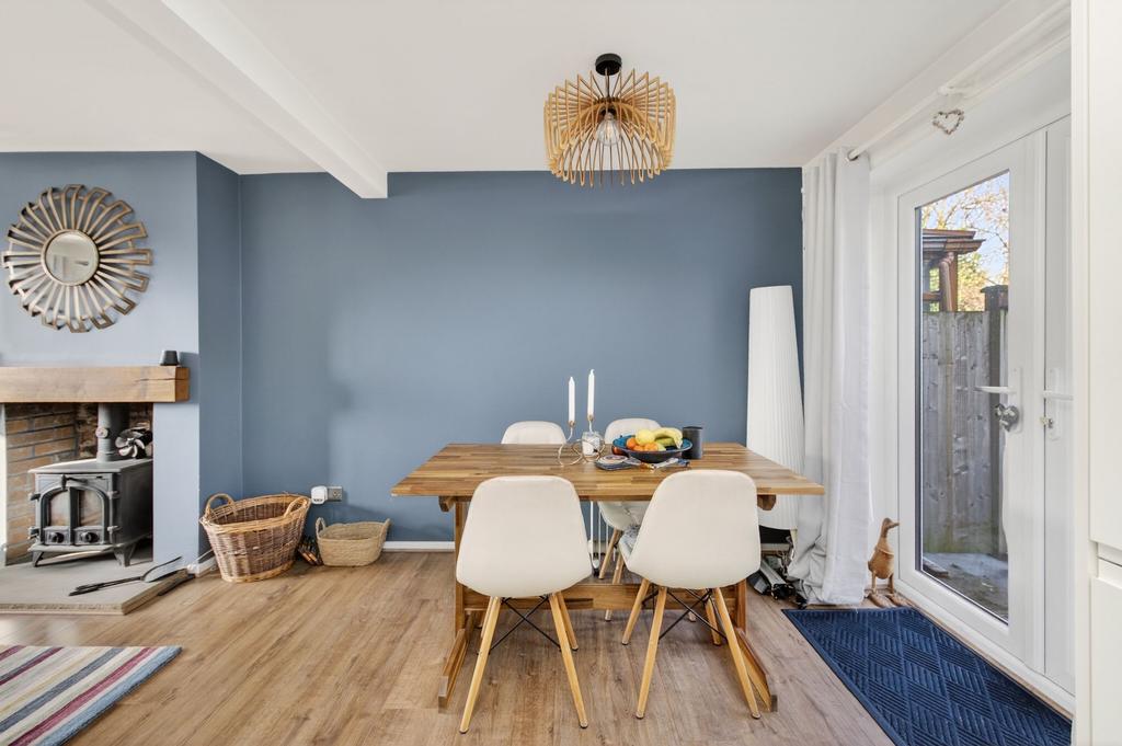 Open plan dining kitchen room