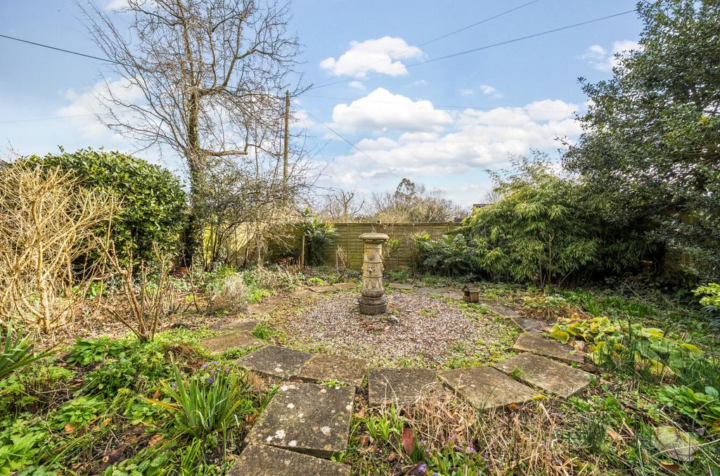 Garden With Sundial