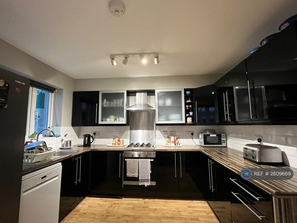 Spacious, Fully Equipped Kitchen.