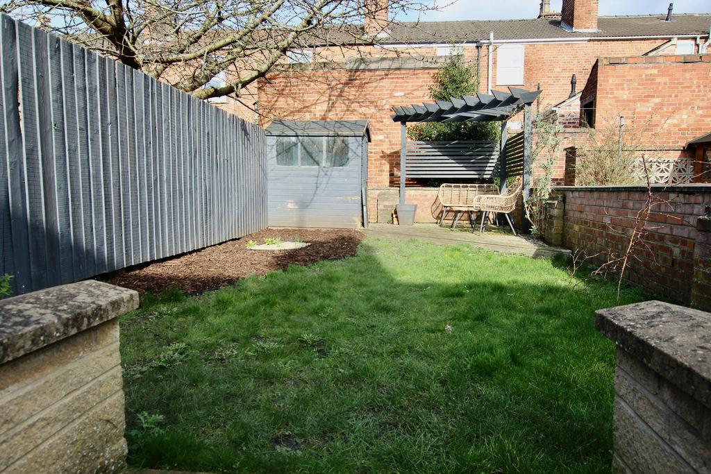 Rear garden