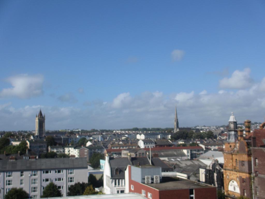 View of the City from the front entrance