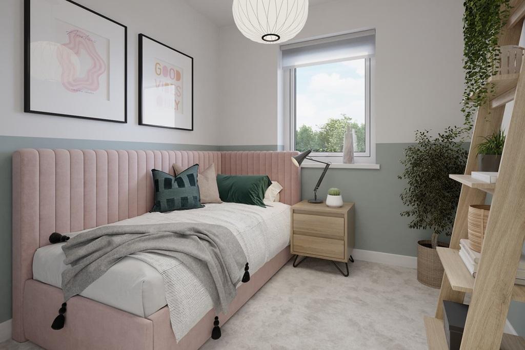 Ideal for bedroom, home office or nursery