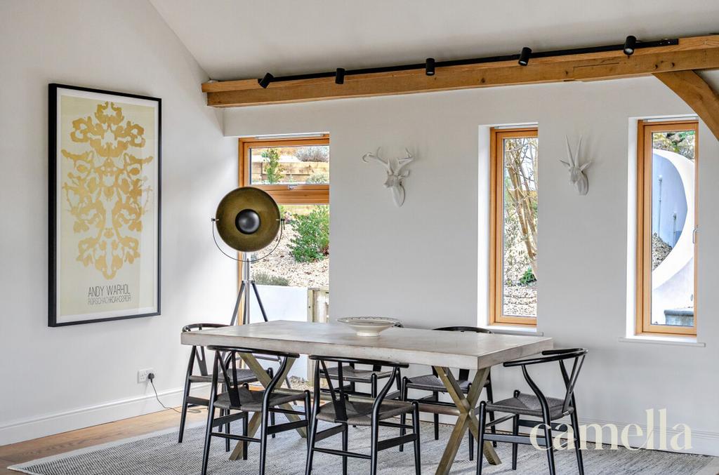 Living/dining area