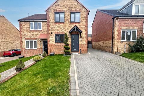 3 bedroom semi-detached house for sale, Henderson Avenue, Wheatley Hill, Durham, Durham, DH6 3RZ