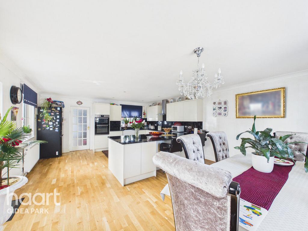 Open-plan living area, open plan living