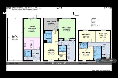 4 bedroom terraced house to rent, Harvest Road, Trumpington, Cambridge, CB2