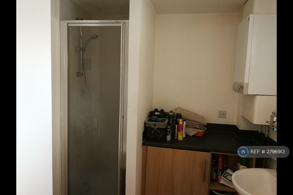 Shower Room With Integrated Washer/Dryer