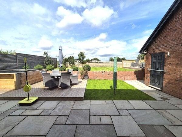 Rear garden