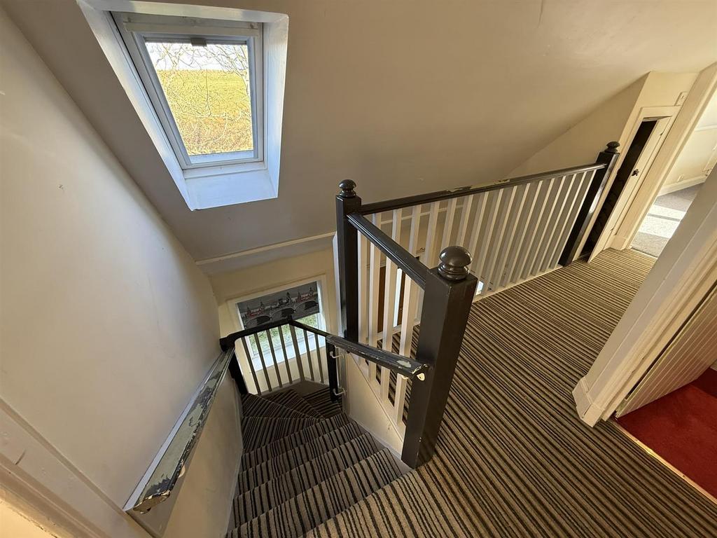 Stairs and upper hallway
