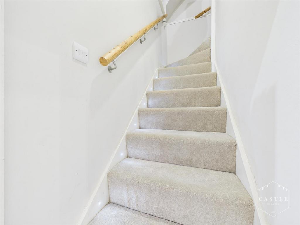 Stairs to second floor