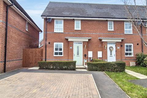3 bedroom end of terrace house for sale, Penrose Place, Hebburn, Tyne and Wear, NE31 2AY
