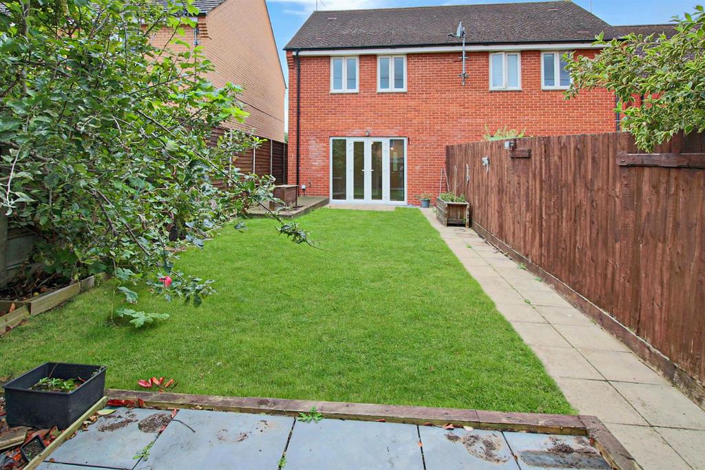 Rear of property