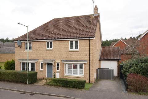 3 bedroom semi-detached house for sale, Evergreen Way, Mildenhall, Bury St. Edmunds, Suffolk, IP28