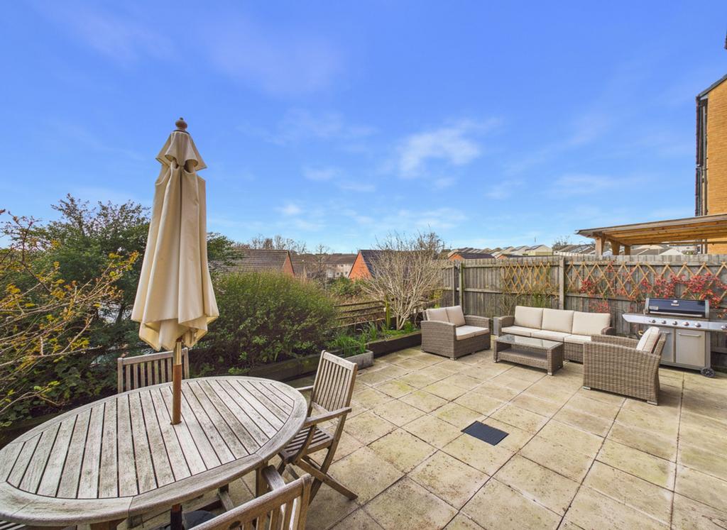 Rear garden