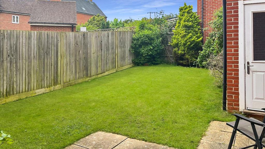 Rear garden