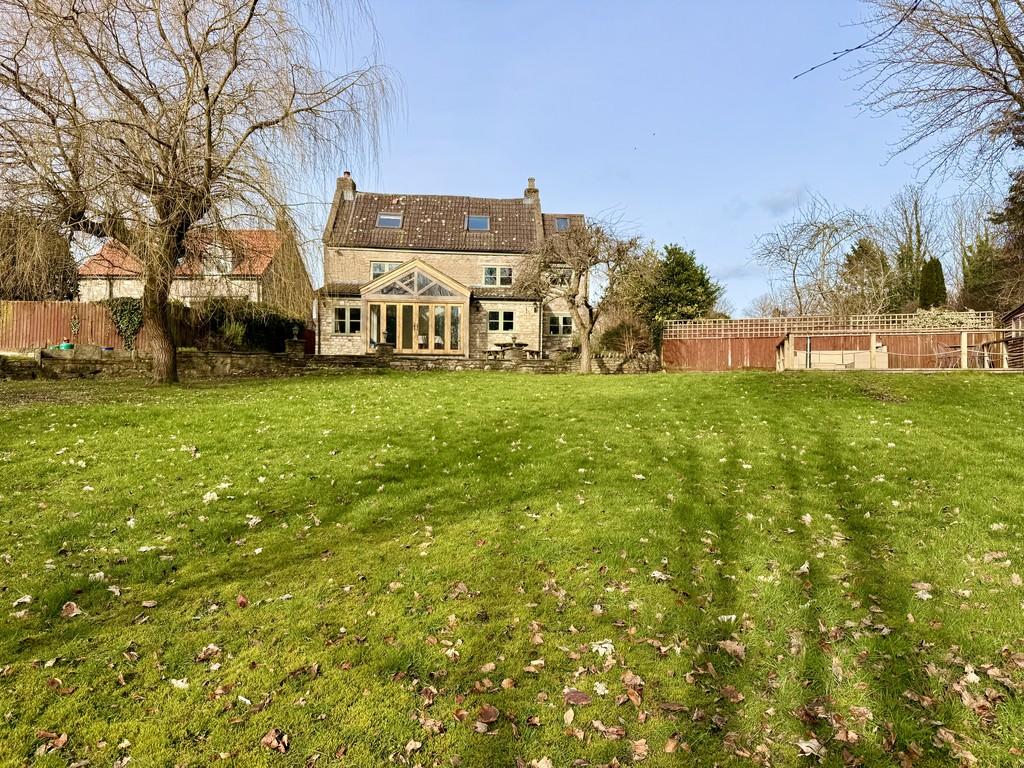 Rear View of House and Garden