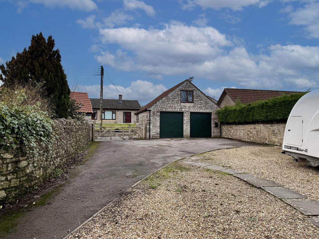 Driveway and Double Garage