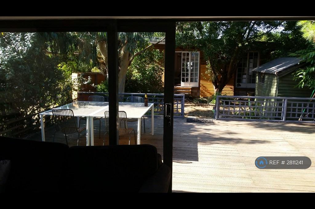 Shared Patio With Outdoor Furniture &amp; Small Garden