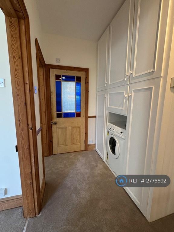 Storage Cupboards And Washing Machine