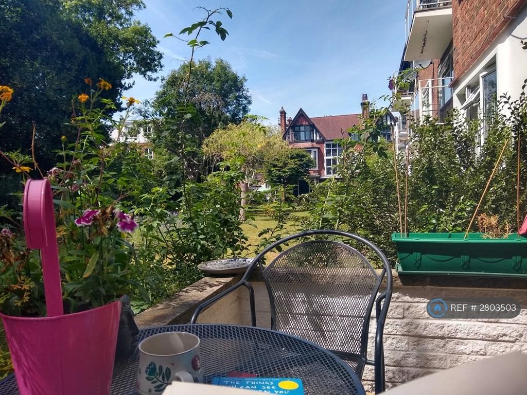Patio With View Of Garden