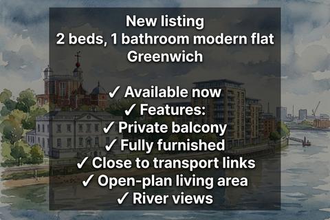 2 bedroom flat to rent, Ashburnham Place