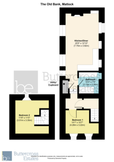 2 bedroom apartment for sale, The Old Bank, Snitterton Road, Matlock