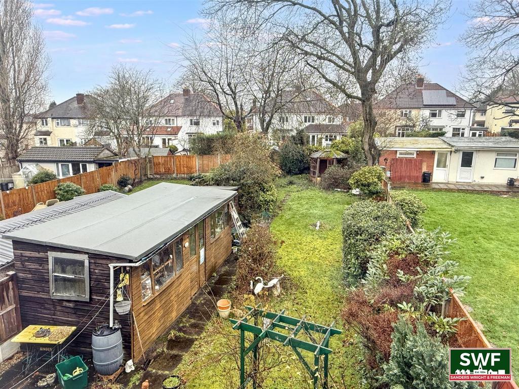 Rear garden