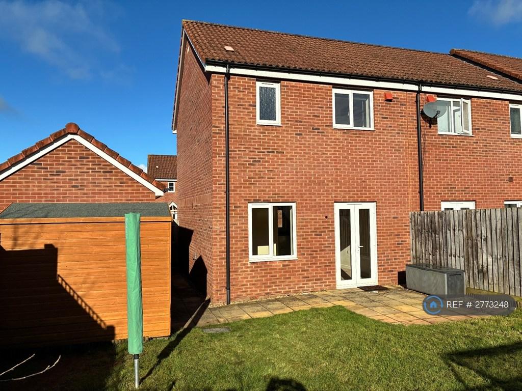 Rear Garden And Shed.