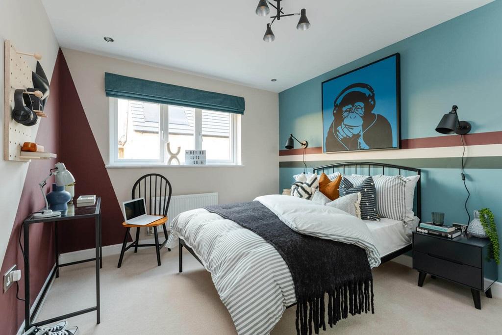 Double bedrooms are perfect for older children...