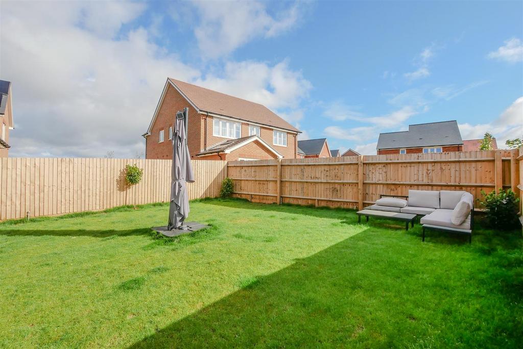 Rear garden