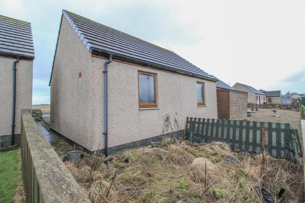 Rear garage