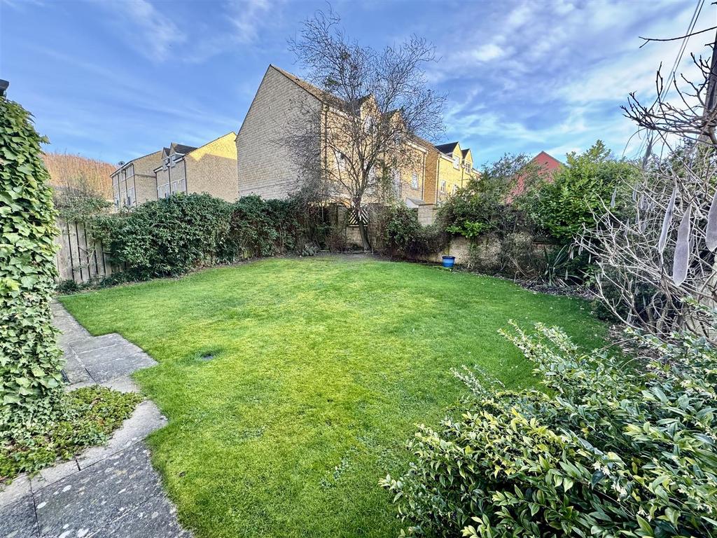 Rear garden