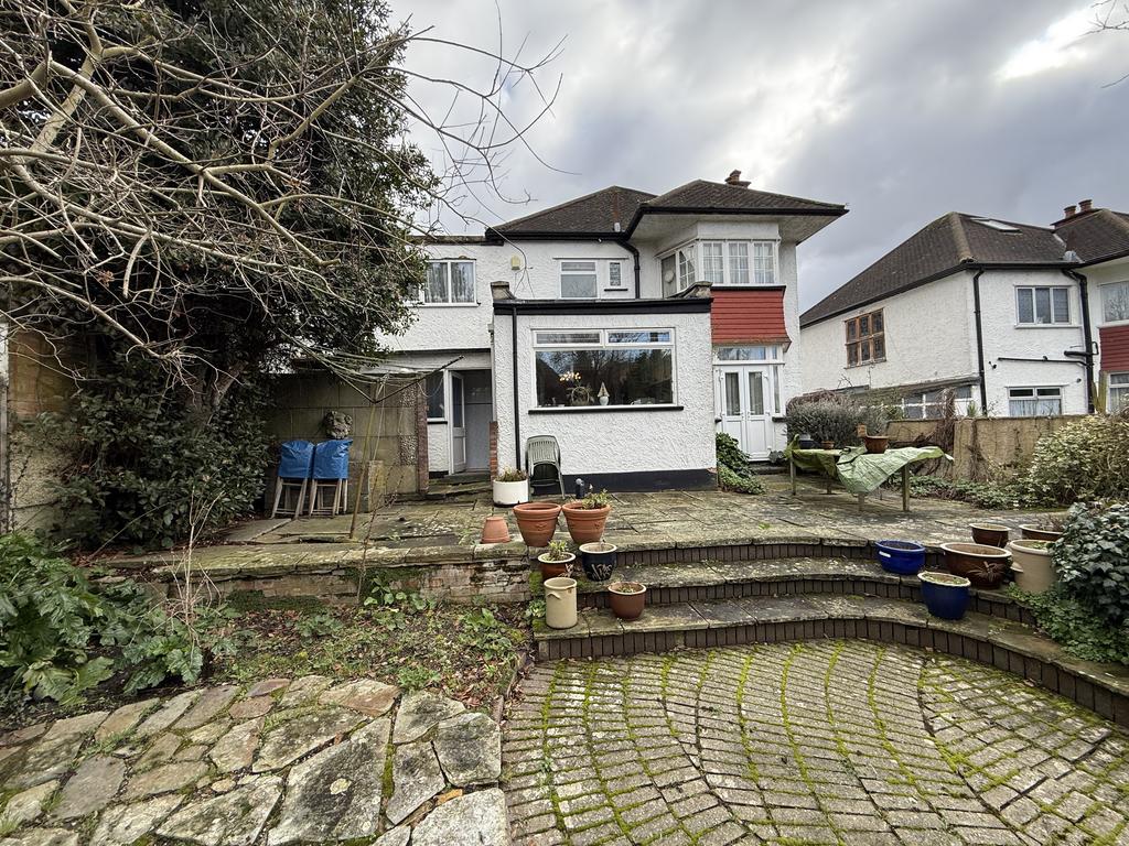 Rear of house from garden