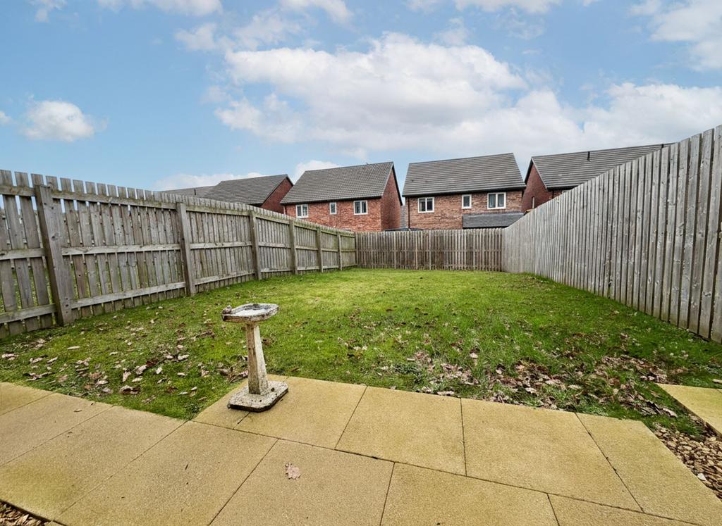 Rear garden