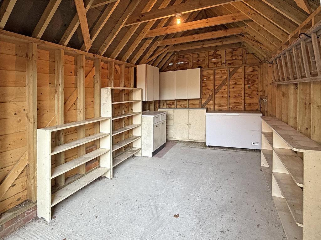 Inside Garage
