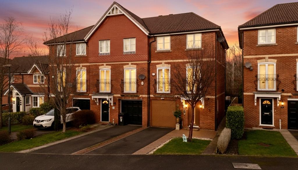 Stylish Extended Four Bedroom Townhouse in a High