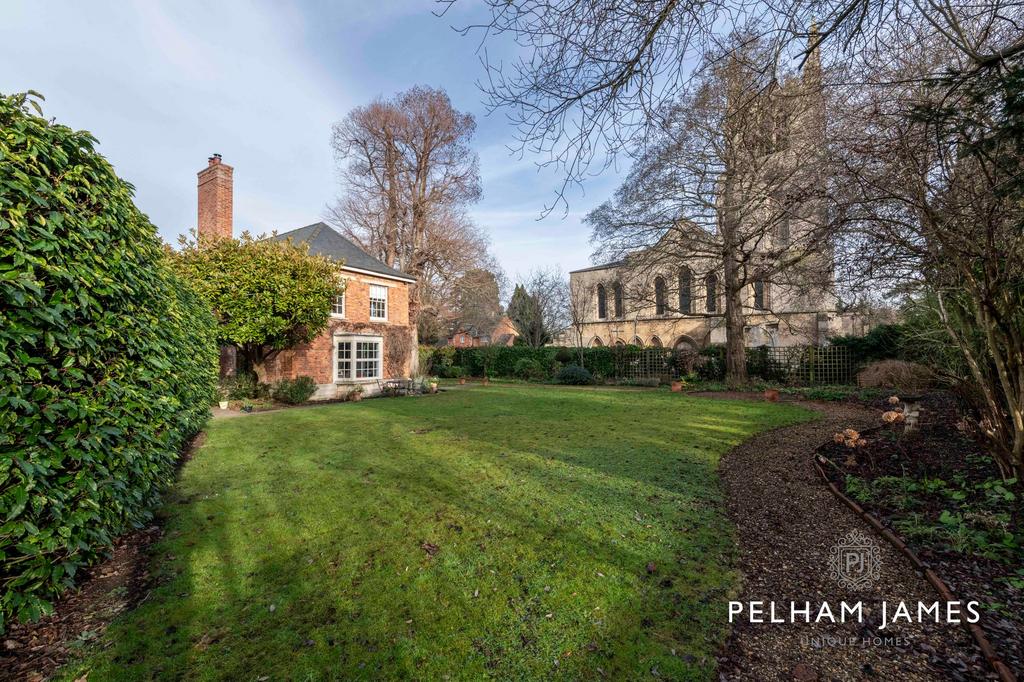 Garden, Bourne Eau House, Bourne