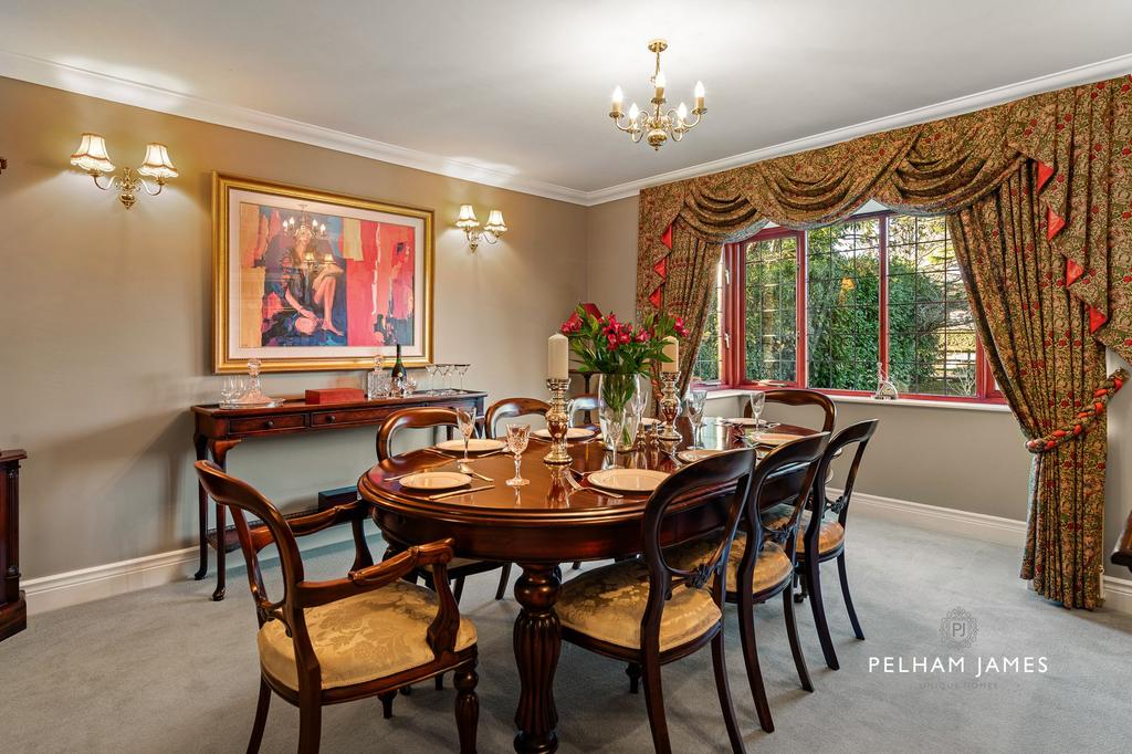 Dining Room, The Chestnuts, Langham