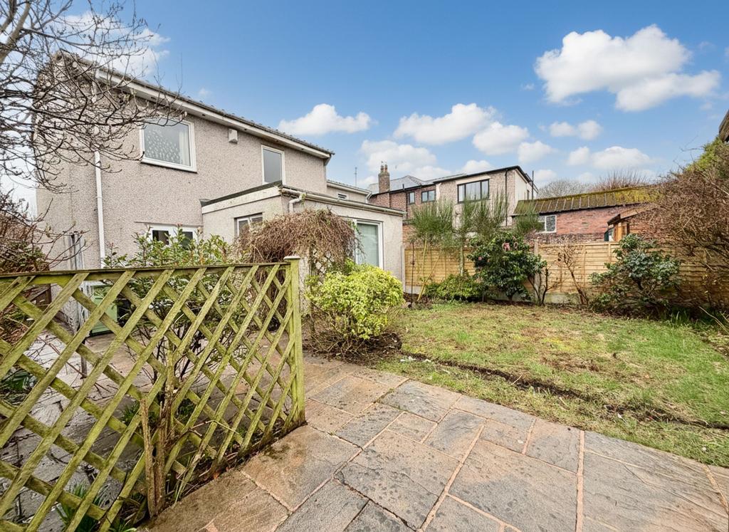 Rear garden