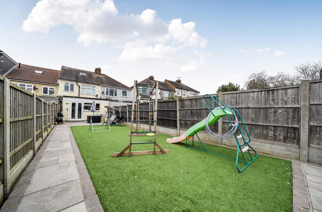 Playroom, garden