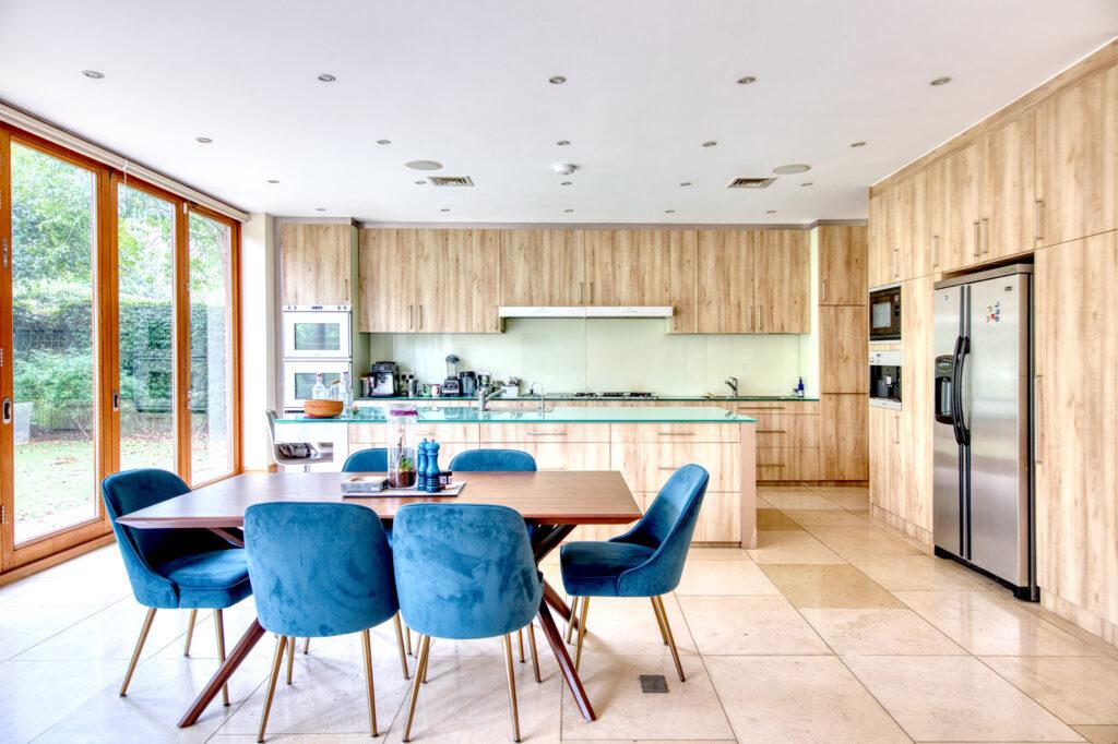 Open-plan living area