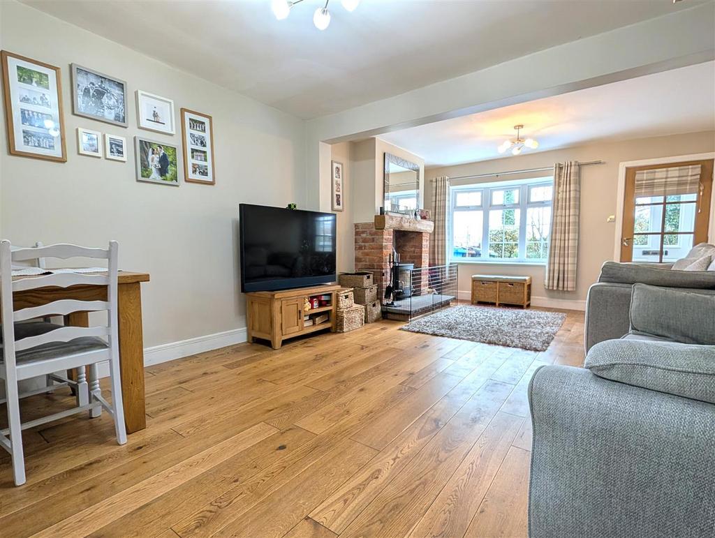Lounge with dining area