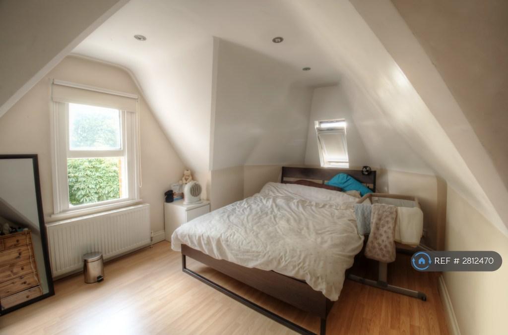 Bedroom 1 With Previous Tenant's Furniture