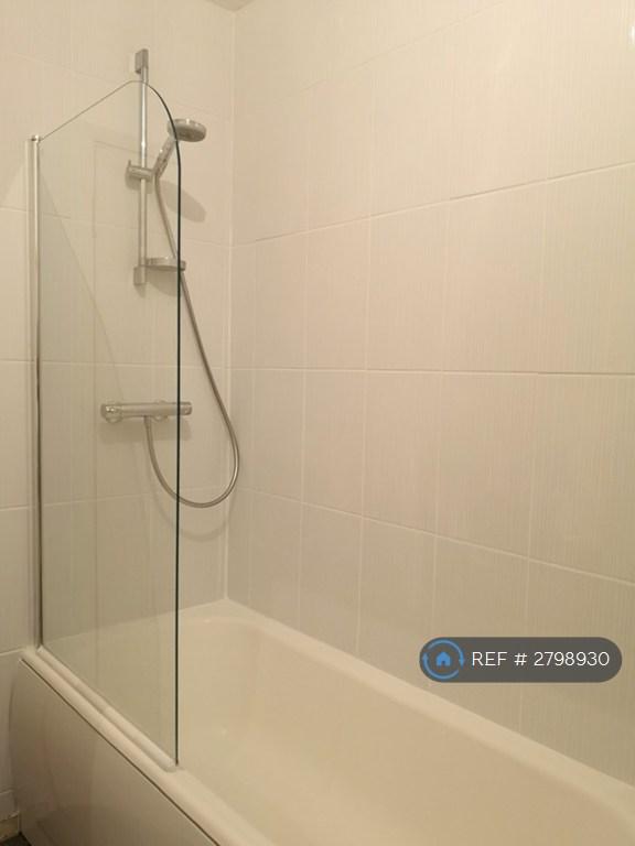 Bathroom Off Hallway. Newly Tiled