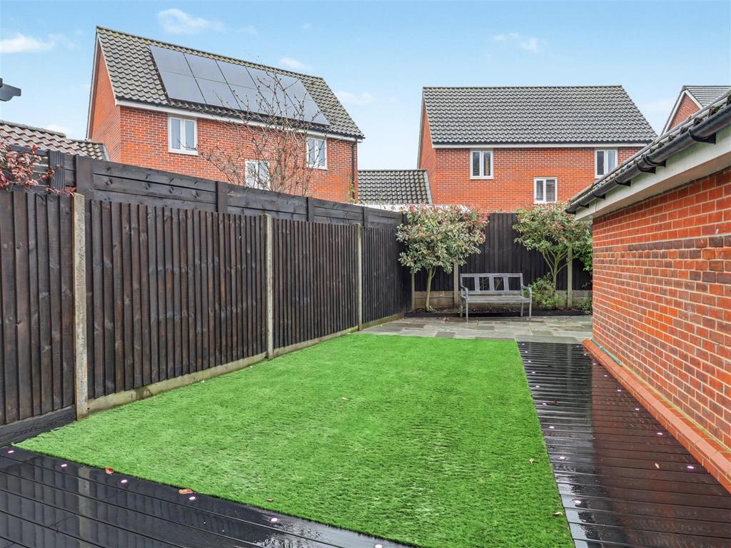 Rear garden