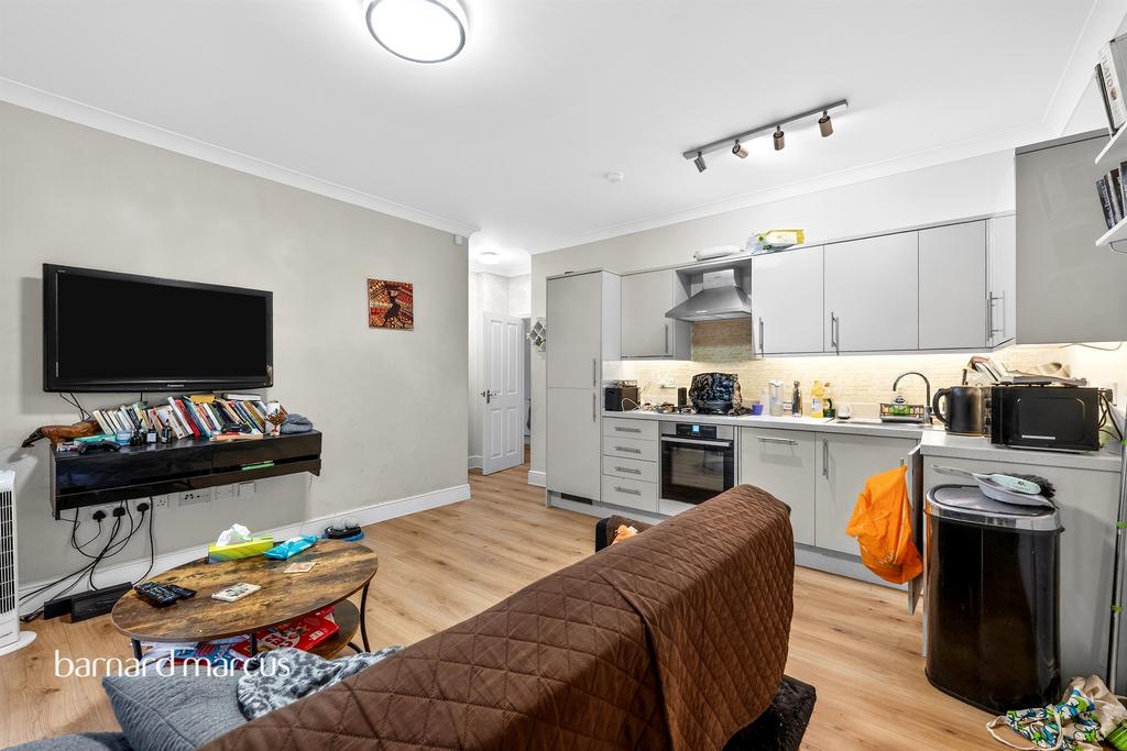 Open-plan living area